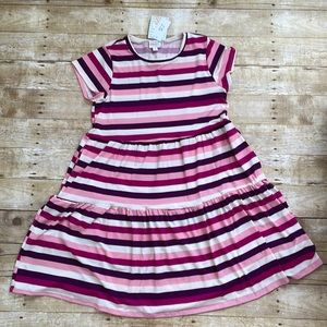 Lularoe Ariel - pink/purple stripes